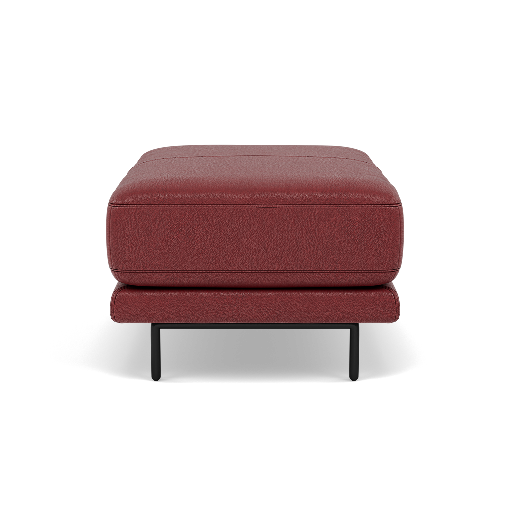 Morris Footstool - Rectangular Footstool Cat 25 — NC-854C RUSTIC RED, gallery image 2
