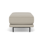 Morris Footstool - Rectangular Footstool Cat 25 — NC-946B FEATHER GREY, gallery image 2