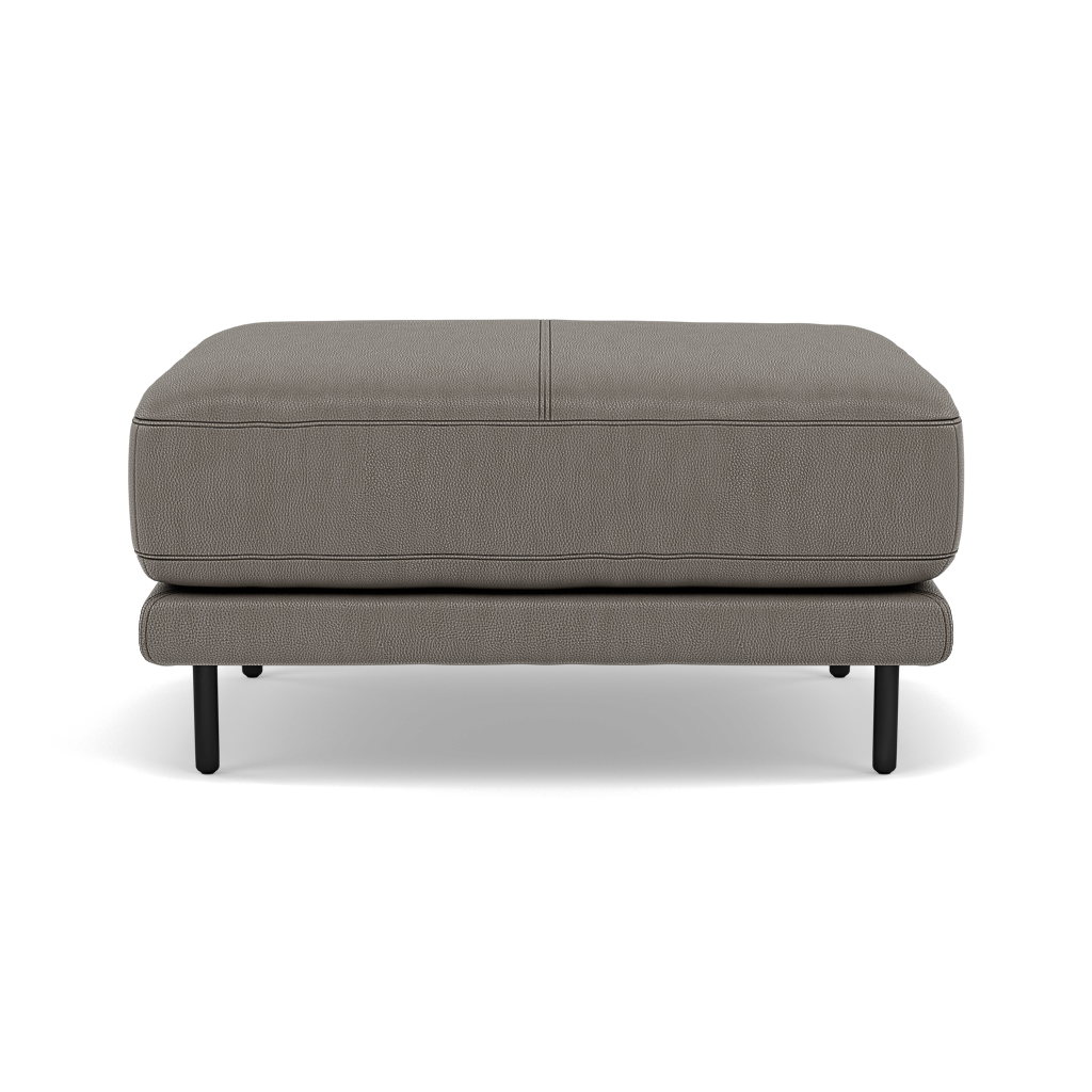 Morris Footstool - Rectangular Footstool Cat 25 Footstools Sterling Home 11 NC-232E GRANITE