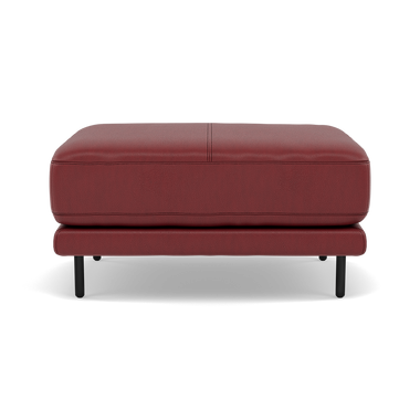 Morris Footstool - Rectangular Footstool Cat 25 Footstools Sterling Home 15 NC-854C RUSTIC RED