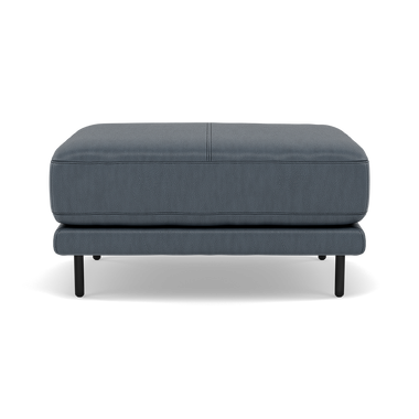 Morris Footstool - Rectangular Footstool Cat 25 Footstools Sterling Home 13 NC-313E OCEAN BLUE