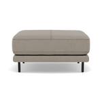 Morris Footstool - Rectangular Footstool Cat 25 Footstools Sterling Home 10 NC-722A TAUPE