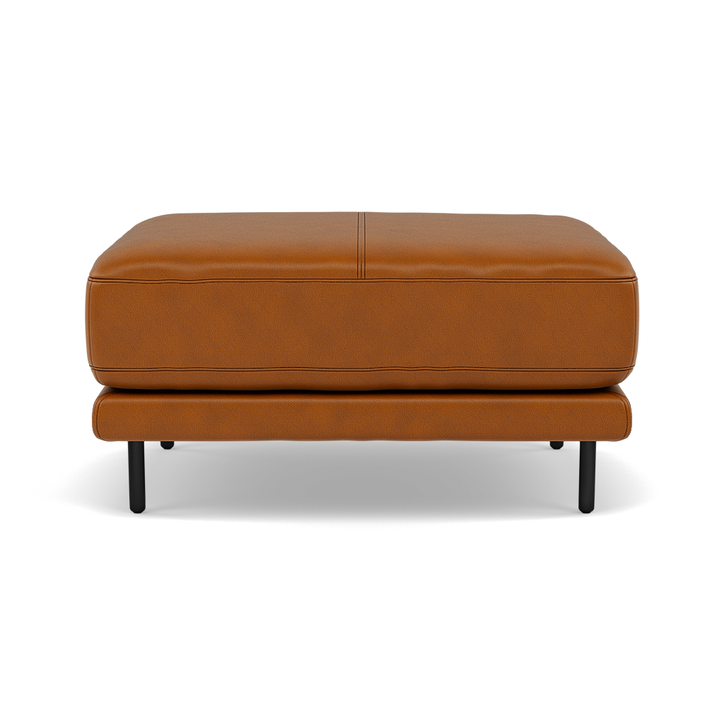 Morris Footstool - Rectangular Footstool Cat 30F Footstools Sterling Home 1 SK-598D CARAMEL