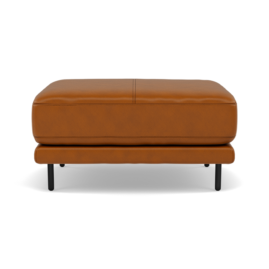 Morris Footstool - Rectangular Footstool Cat 30F Footstools Sterling Home 1 SK-598D CARAMEL