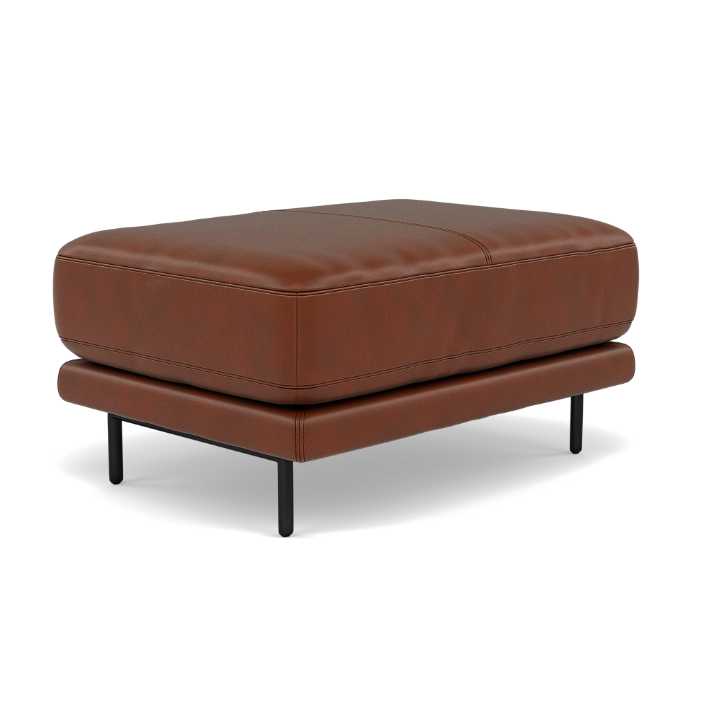 Morris Footstool - Rectangular Footstool Cat 30F — SK-297E CUMIN, gallery image 3