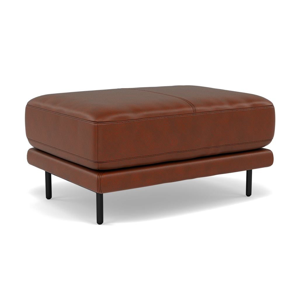 Morris Footstool - Rectangular Footstool Cat 30F — SK-297E CUMIN, gallery image 1