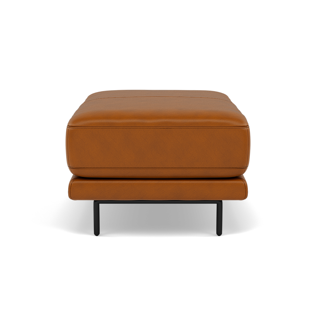 Morris Footstool - Rectangular Footstool Cat 30F — SK-598D CARAMEL, gallery image 2
