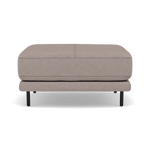 Morris Footstool - Rectangular Footstool Fabric Footstools Sterling Home 1 BFA-BLJ-22 DOVE GREY