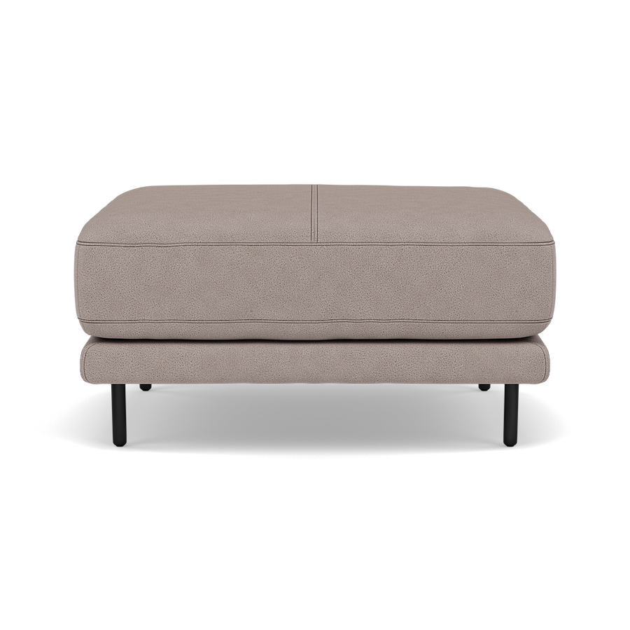 Morris Footstool - Rectangular Footstool Fabric Sterling Home BFA-BLJ-22 DOVE GREY 1