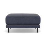 Morris Footstool - Rectangular Footstool Fabric Footstools Sterling Home 8 BFA-BLJ-08 PACIFIC BLUE