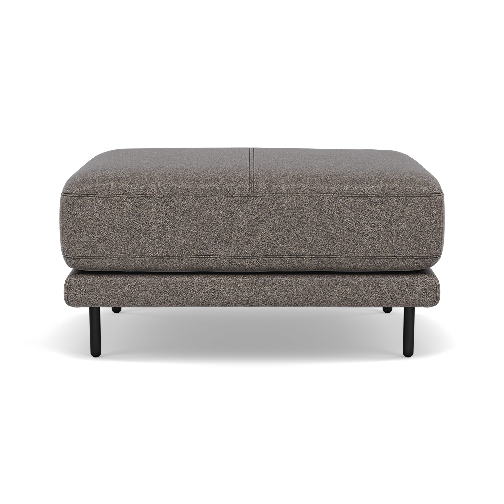 Morris Footstool - Rectangular Footstool Fabric Footstools Sterling Home 5 BFA-BLJ-042 ELEPHANT