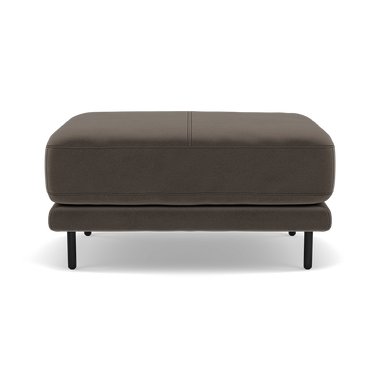 Morris Footstool - Rectangular Footstool Fabric Footstools Sterling Home 13 FAB-MEG-51 DK TAUPE