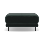 Morris Footstool - Rectangular Footstool Fabric Footstools Sterling Home 12 FAB-MEG-21 CHARCOAL GREY