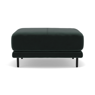 Morris Footstool - Rectangular Footstool Fabric Footstools Sterling Home 12 FAB-MEG-21 CHARCOAL GREY