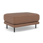 Morris Footstool - Rectangular Footstool Fabric — BFA-BLJ-04 TOBACCO, gallery image 1