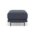 Morris Footstool - Rectangular Footstool Fabric — BFA-BLJ-08  PACIFIC BLUE, gallery image 2