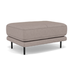 Morris Footstool - Rectangular Footstool Fabric — BFA-BLJ-22 DOVE GREY, gallery image 1