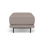 Morris Footstool - Rectangular Footstool Fabric — BFA-BLJ-22 DOVE GREY, gallery image 2