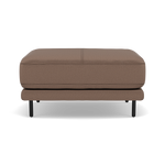 Morris Footstool - Rectangular Footstool Fabric Footstools Sterling Home 19 BFA-MAD-05 DARK TAUPE