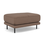 Morris Footstool - Rectangular Footstool Fabric — BFA-MAD-05 DARK TAUPE, gallery image 1