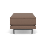 Morris Footstool - Rectangular Footstool Fabric — BFA-MAD-05 DARK TAUPE, gallery image 2