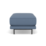 Morris Footstool - Rectangular Footstool Fabric — BFA-MAD-08 PACIFIC BLUE, gallery image 2