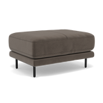 Morris Footstool - Rectangular Footstool Fabric — FAB-MEG-51  DK TAUPE, gallery image 1