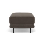 Morris Footstool - Rectangular Footstool Fabric — FAB-MEG-51  DK TAUPE, gallery image 2