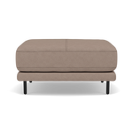 Morris Footstool - Rectangular Footstool Fabric Footstools Sterling Home 3 BFA-BLJ-946 SILVER GREY