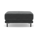 Morris Footstool - Rectangular Footstool Fabric Footstools Sterling Home 14 FAB-MEG-20 PEWTER