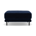 Morris Footstool - Rectangular Footstool Fabric Footstools Sterling Home 15 FAB-MEG-28 NAVY