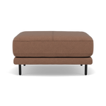 Morris Footstool - Rectangular Footstool Fabric Footstools Sterling Home 6 BFA-BLJ-04 TOBACCO