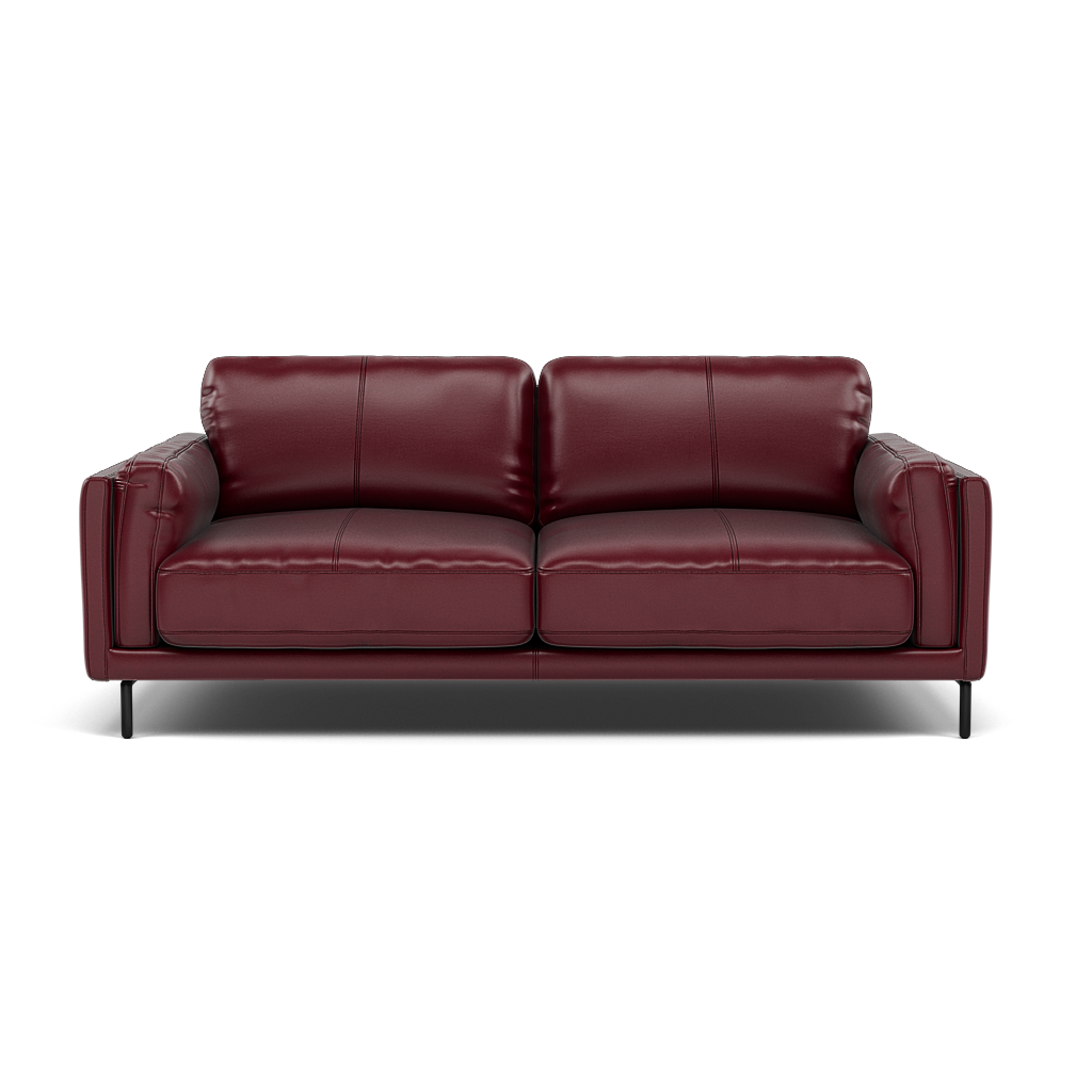 Morris Large 2 Seater Sofa - 2.25 Seater Compact Cat 20 2 Seater Sofas Sterling Home 5 BV-035C DEEP RED