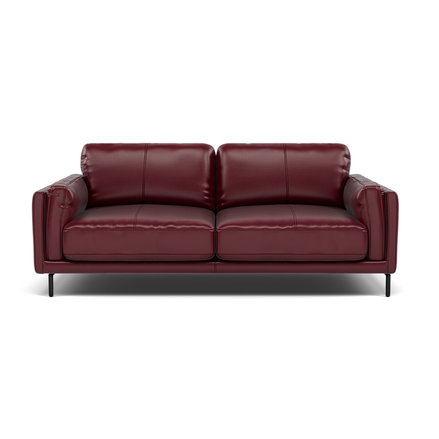 Morris Large 2 Seater Sofa - 2.25 Seater Compact Cat 20 Sofas Sterling Home BV-035C DEEP RED 1