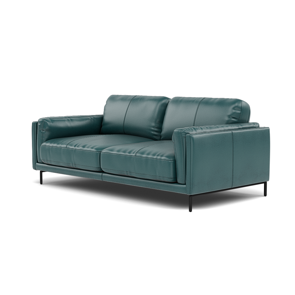 Morris Large 2 Seater Sofa - 2.25 Seater Compact Cat 20 — BV-301E  LAKE GREEN, gallery image 3