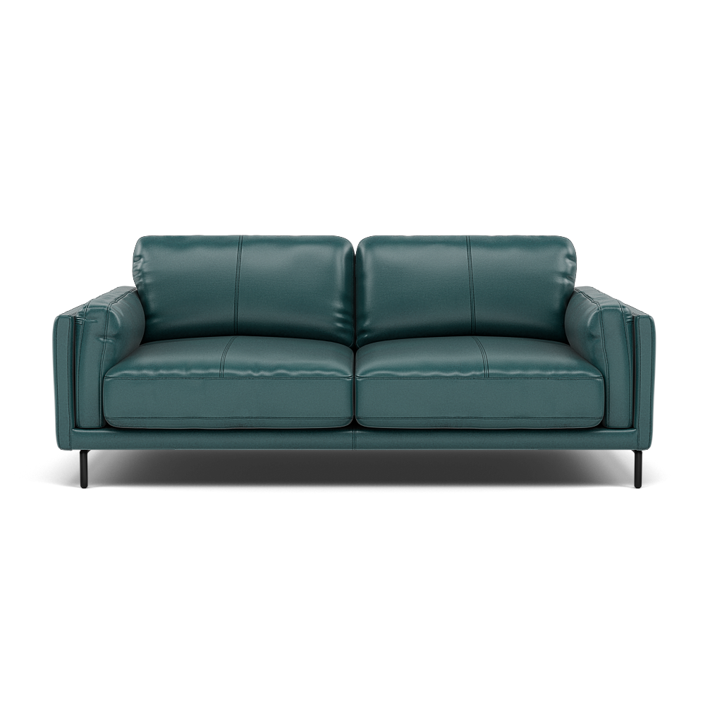Morris Large 2 Seater Sofa - 2.25 Seater Compact Cat 20 2 Seater Sofas Sterling Home 6 BV-301E LAKE GREEN