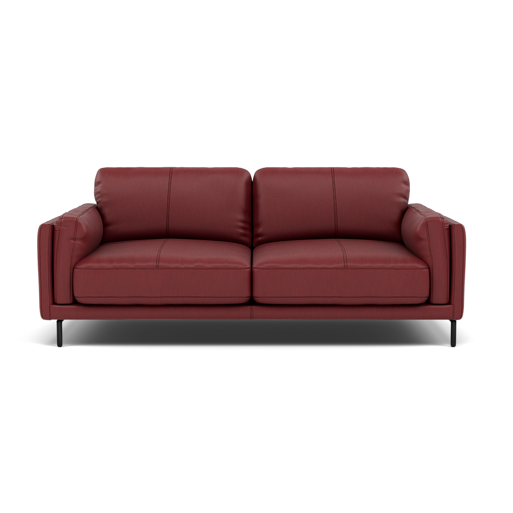 Morris Large 2 Seater Sofa - 2.25 Seater Compact Cat 25 2 Seater Sofas Sterling Home 17 NC-854C RUSTIC RED