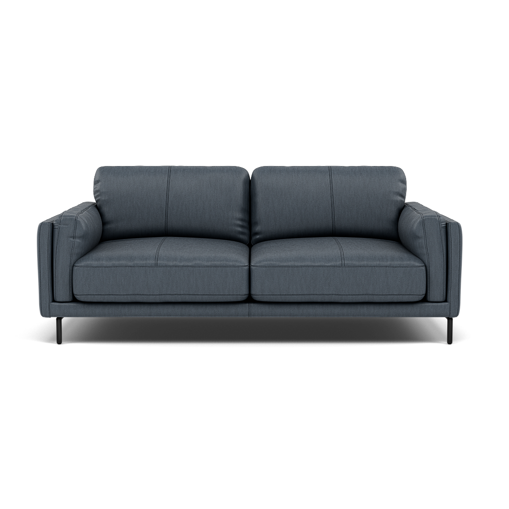Morris Large 2 Seater Sofa - 2.25 Seater Compact Cat 25 2 Seater Sofas Sterling Home 15 NC-313E OCEAN BLUE