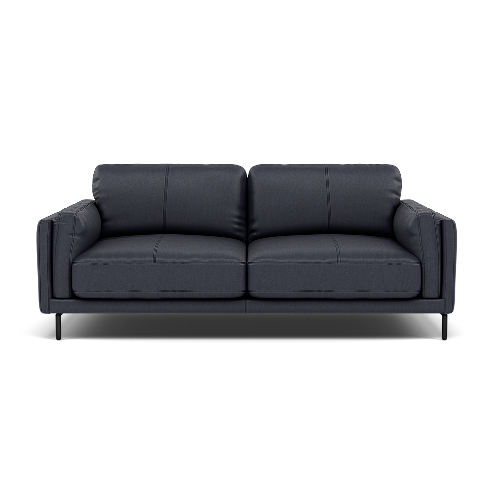 Morris Large 2 Seater Sofa - 2.25 Seater Compact Cat 25 2 Seater Sofas Sterling Home 16 NC-036C NAVY BLUE