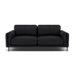Morris Large 2 Seater Sofa - 2.25 Seater Compact Cat 25 2 Seater Sofas Sterling Home 14 NC-023C BLACK