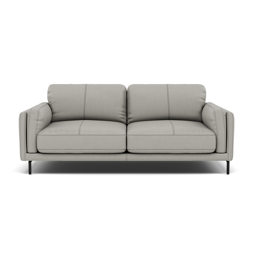 Morris Large 2 Seater Sofa - 2.25 Seater Compact Cat 25 2 Seater Sofas Sterling Home 7 NC-251E GREY