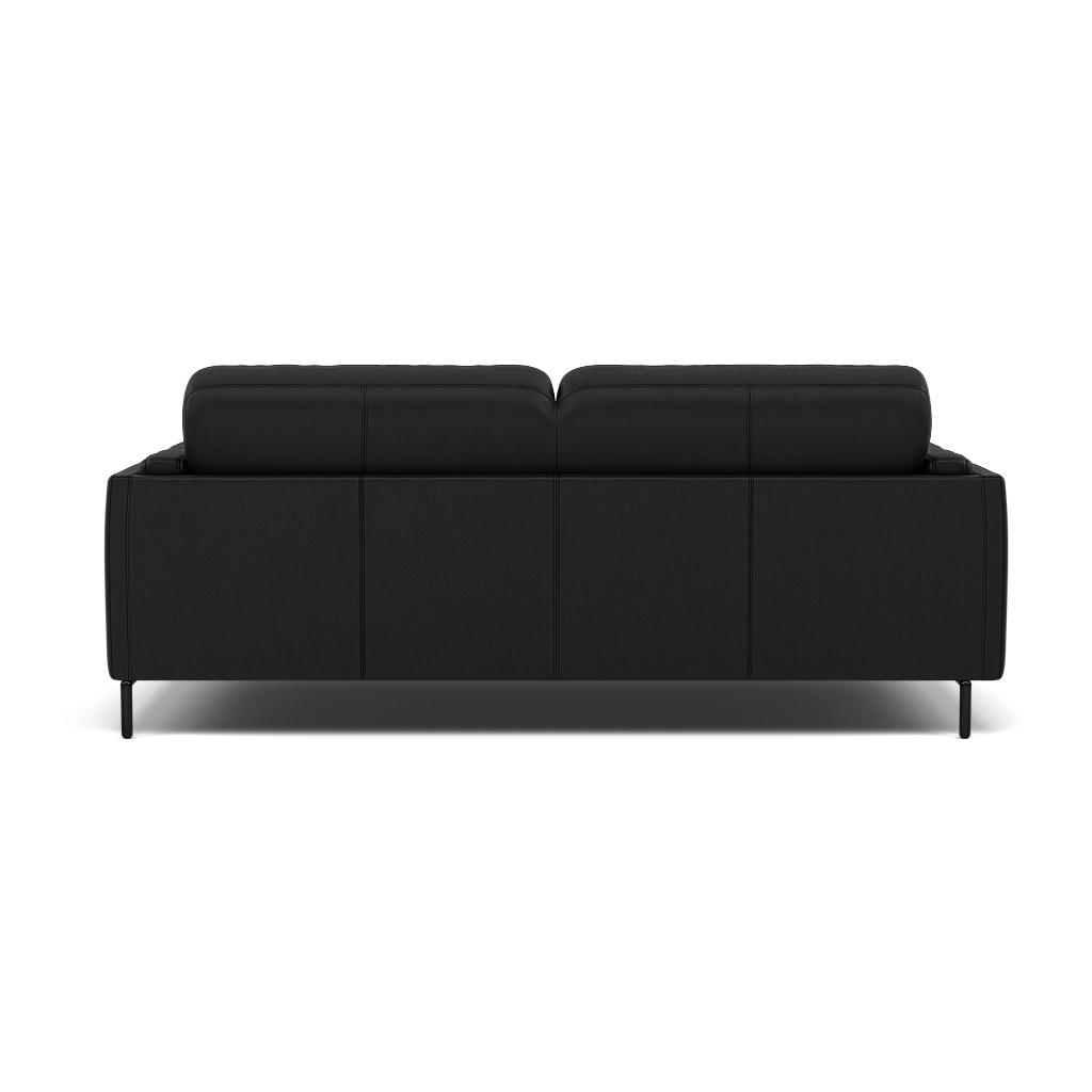 Morris Large 2 Seater Sofa - 2.25 Seater Compact Cat 25 — NC-023C BLACK, gallery image 2