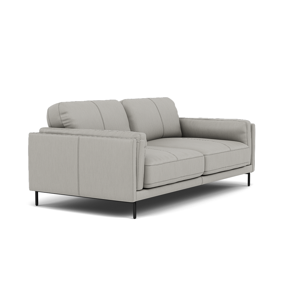 Morris Large 2 Seater Sofa - 2.25 Seater Compact Cat 25 — NC-251E GREY, gallery image 1