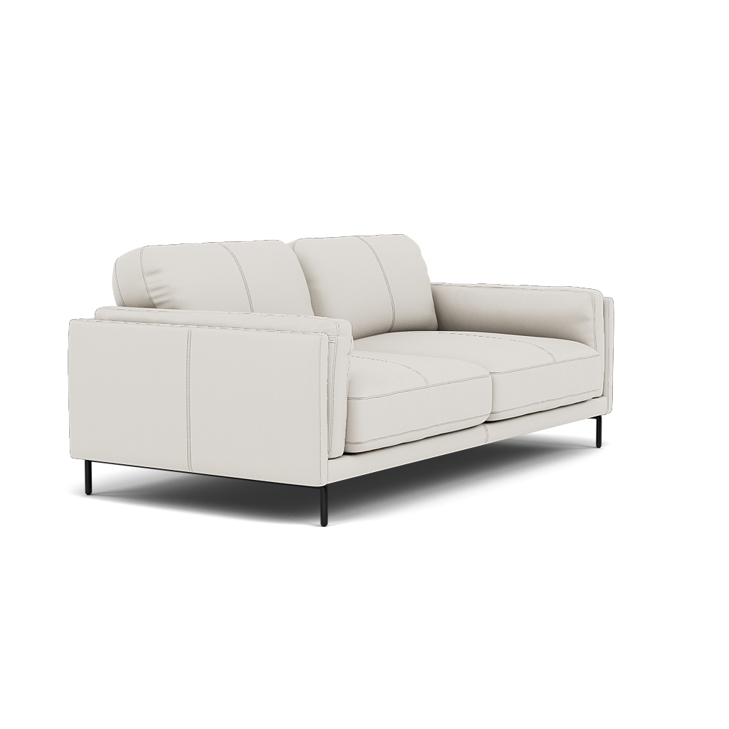 Morris Large 2 Seater Sofa - 2.25 Seater Compact Cat 25 — NC-744D STAR WHITE, gallery image 1