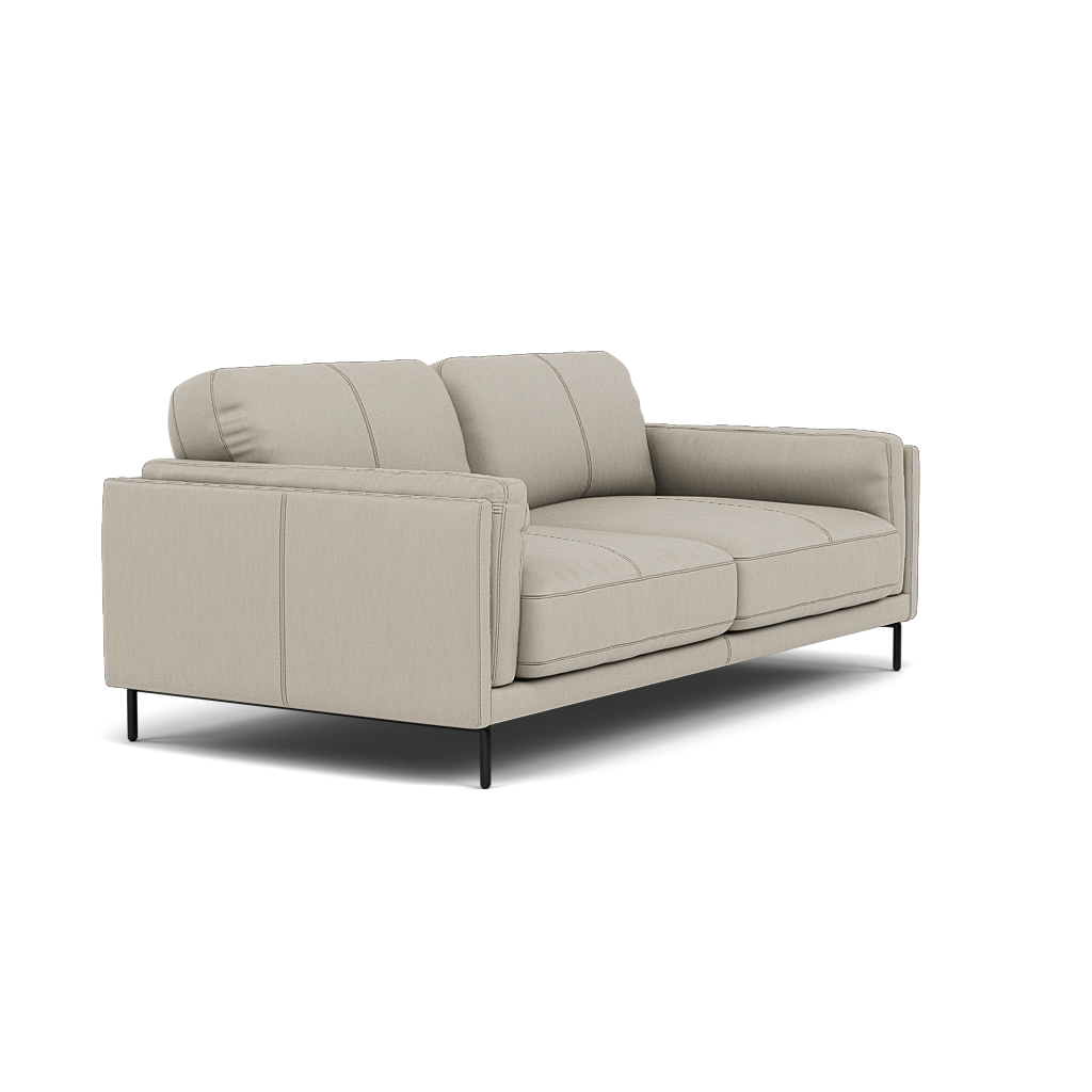 Morris Large 2 Seater Sofa - 2.25 Seater Compact Cat 25 — NC-946B FEATHER GREY, gallery image 1