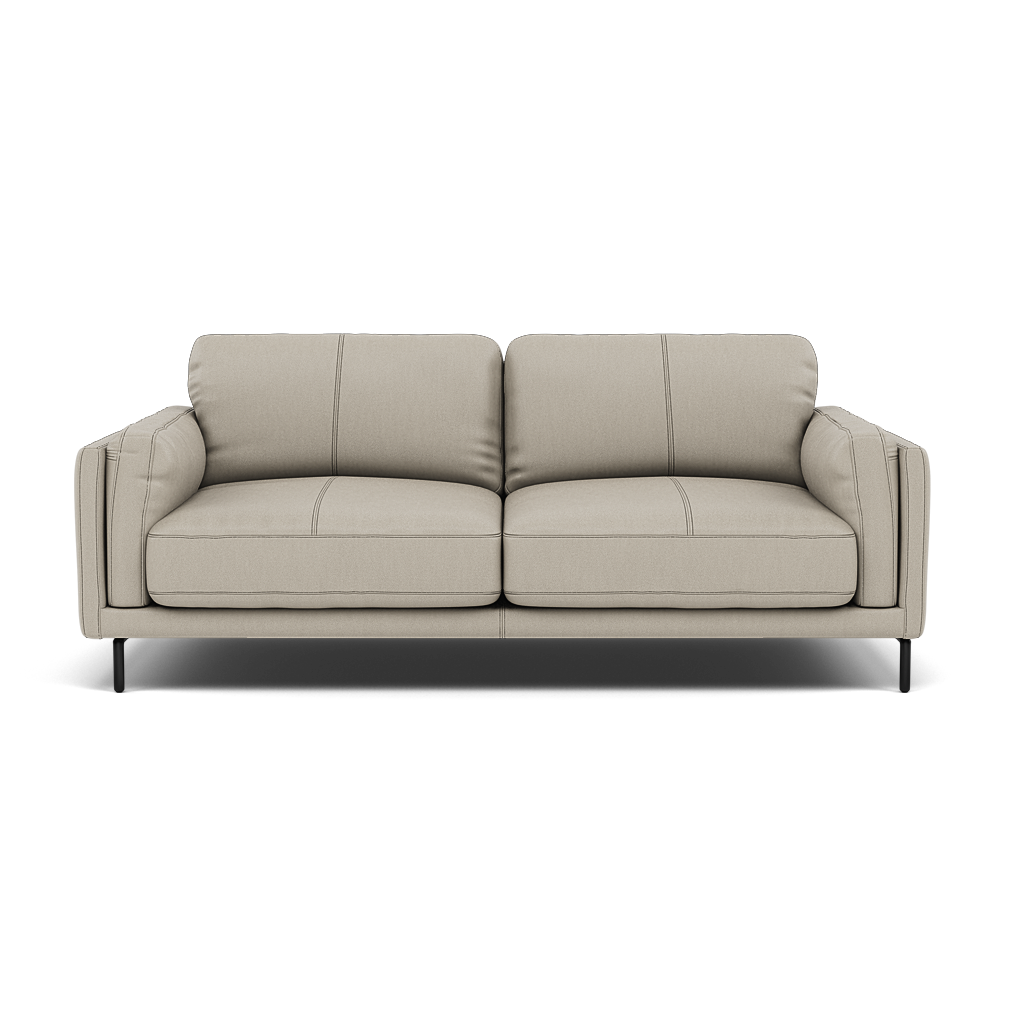 Morris Large 2 Seater Sofa - 2.25 Seater Compact Cat 25 2 Seater Sofas Sterling Home 8 NC-946B FEATHER GREY
