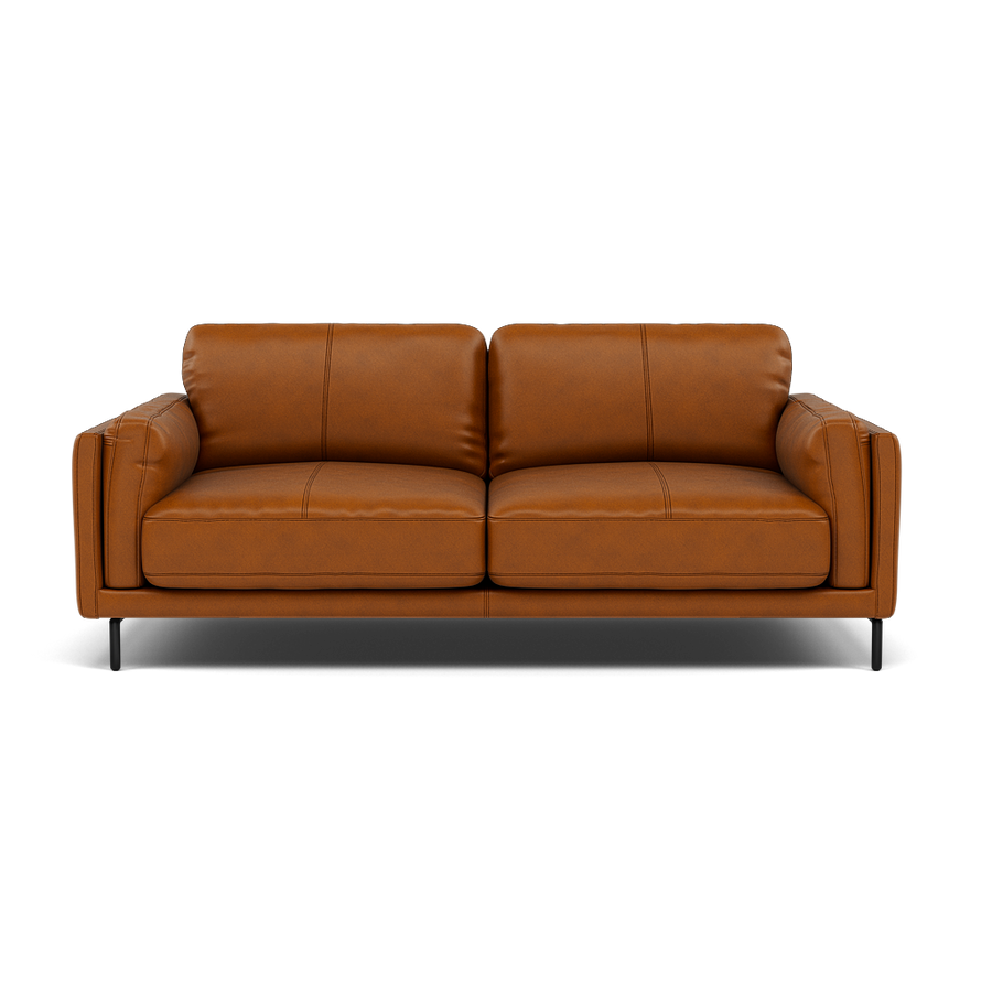 Morris Large 2 Seater Sofa - 2.25 Seater Compact Cat 30F 2 Seater Sofas Sterling Home 1 SK-598D CARAMEL