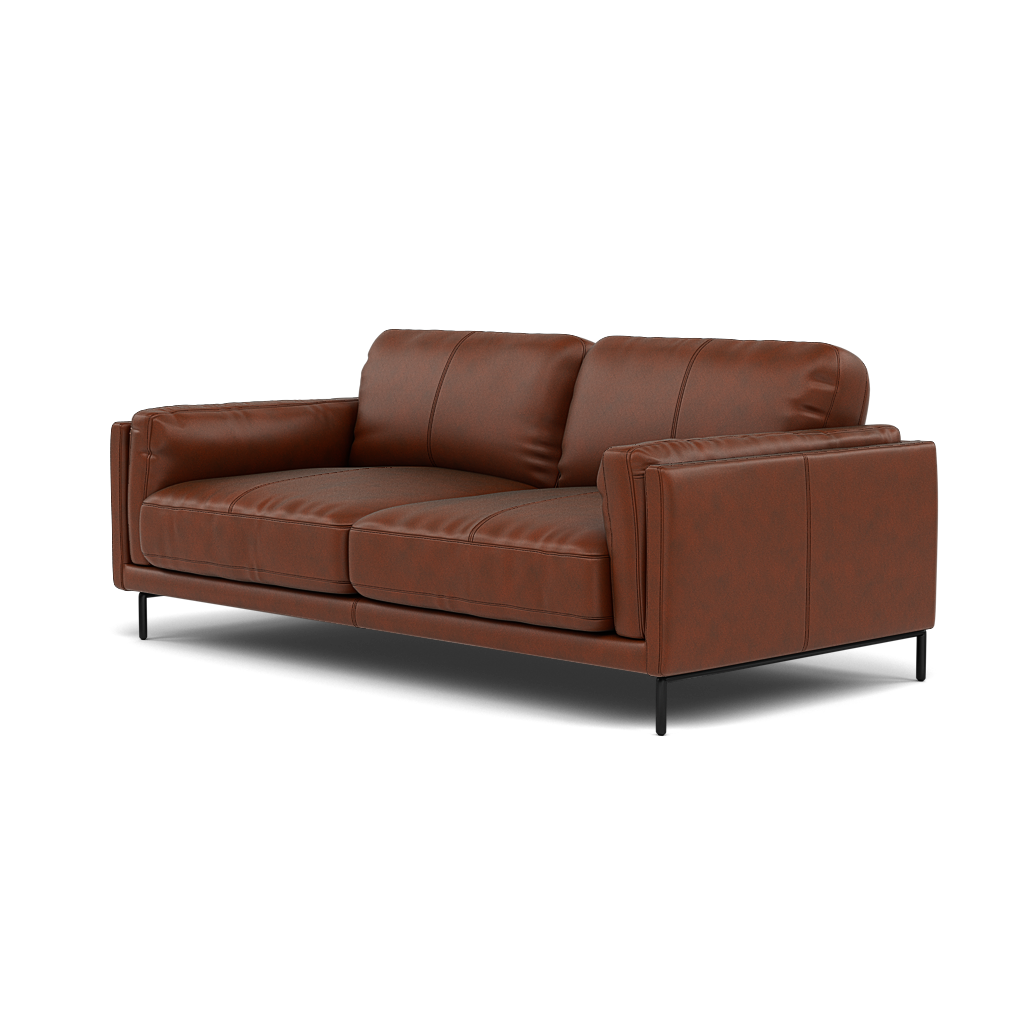 Morris Large 2 Seater Sofa - 2.25 Seater Compact Cat 30F — SK-297E CUMIN, gallery image 3