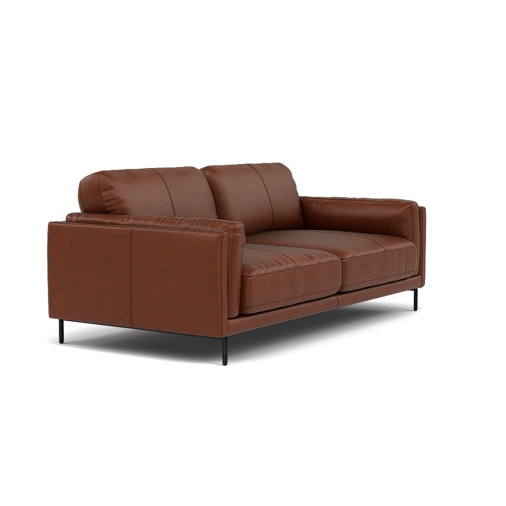 Morris Large 2 Seater Sofa - 2.25 Seater Compact Cat 30F — SK-297E CUMIN, gallery image 1