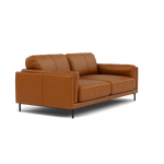 Morris Large 2 Seater Sofa - 2.25 Seater Compact Cat 30F — SK-598D CARAMEL, gallery image 1
